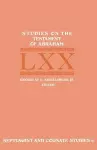 Studies on the Testament of Abraham cover