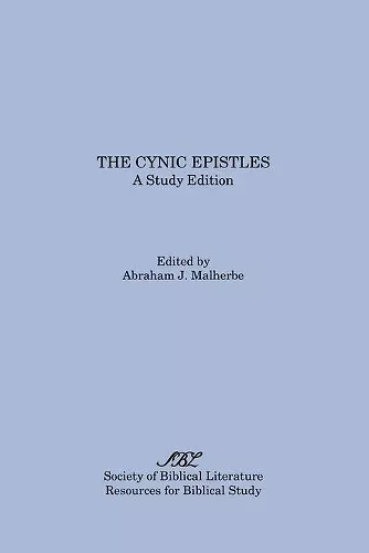 The Cynic Epistles cover