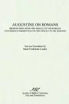 Augustine on Romans cover