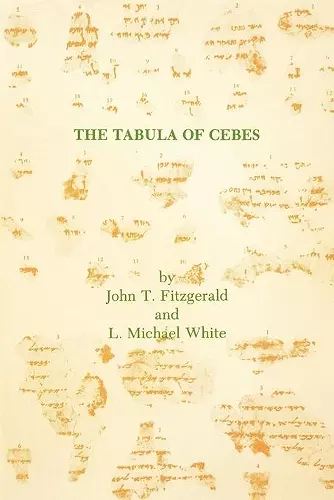 Tablet of Cebes cover