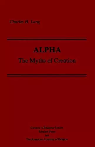 Alpha: The Myths of Creation cover