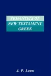 Semantics of New Testament Greek cover