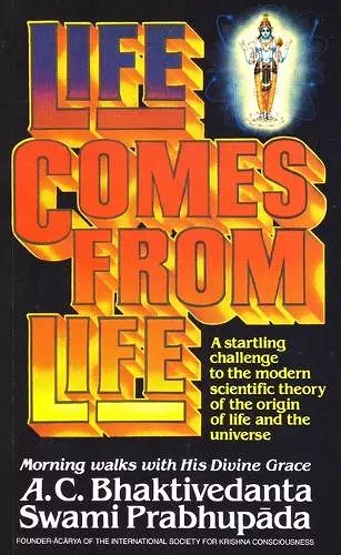 Life Comes from Life cover