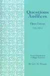 Questions & Answers cover