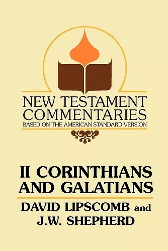 Second Corinthians and Galatians cover