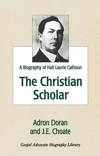 The Christian Scholar cover