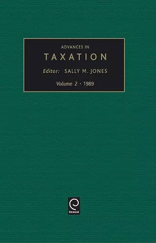 Advances in Taxation cover