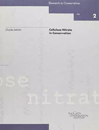 Cellulose Nitrate in Conservation cover