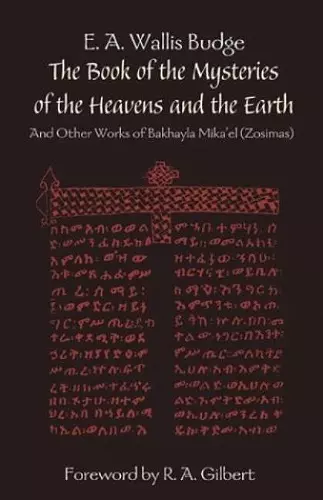 The Book of the Mysteries of the Heavens and the Earth cover