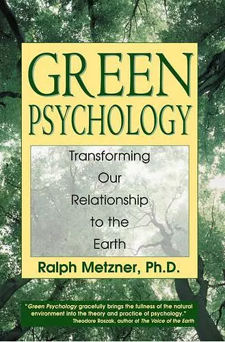 Green Psychology cover