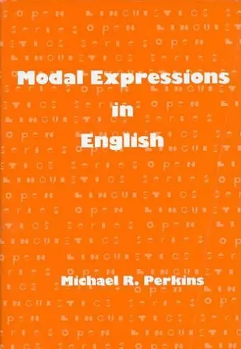 Modal Expressions in English cover