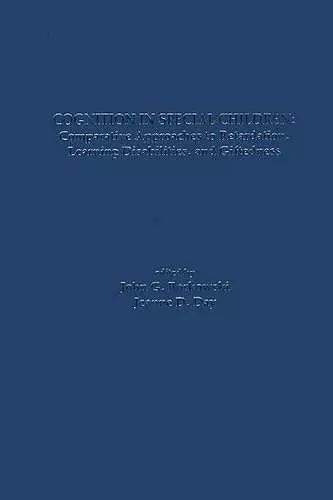 Cognition in Special Children cover
