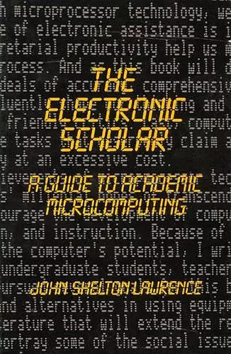The Electronic Scholar cover
