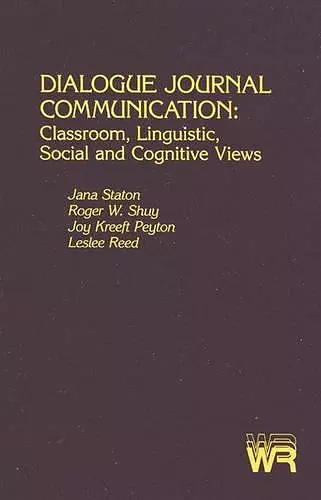 Dialogue Journal Communication cover