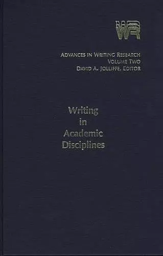 Advances in Writing Research, Volume 2 cover