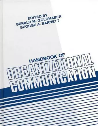 Handbook of Organizational Communication cover