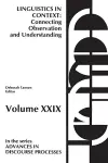 Linguistics in Context--Connecting Observation and Understanding cover