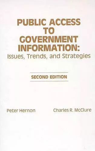 Public Access to Government Information cover