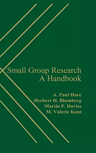 Small Group Research cover