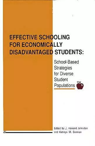 Effective Schooling for Economically Disadvantaged Students cover