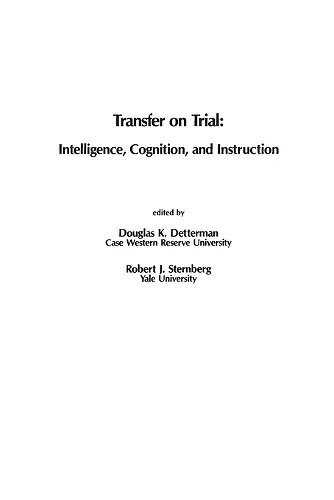 Transfer on Trial cover