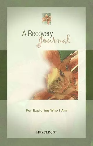 A Recovery Journal cover