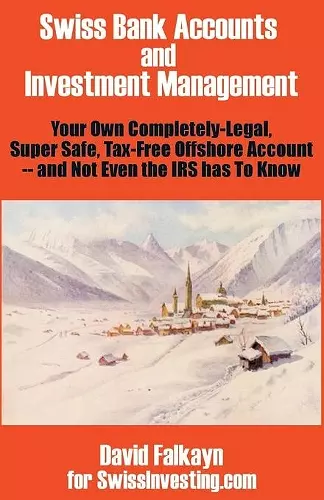 Swiss Bank Accounts and Investment Management cover