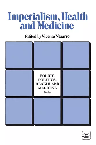 Imperialism, Health and Medicine cover