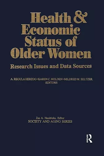 Health and Economic Status of Older Women cover