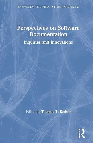 Perspectives on Software Documentation cover