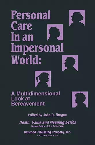 Personal Care in an Impersonal World cover