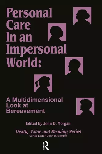 Personal Care in an Impersonal World cover