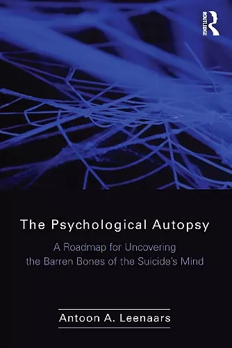 The Psychological Autopsy cover