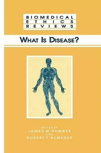 What Is Disease? cover