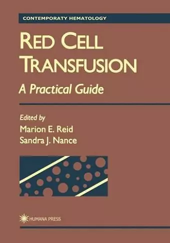 Red Cell Transfusion cover