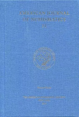 American Journal of Numismatics 31 cover