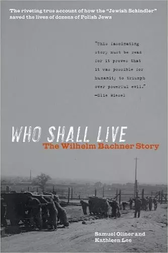 Who Shall Live cover