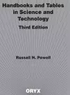 Handbooks and Tables in Science and Technology, 3rd Edition cover