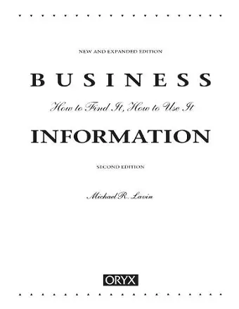 Business Information cover