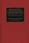 Romance Linguistics cover