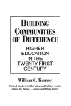 Building Communities of Difference cover