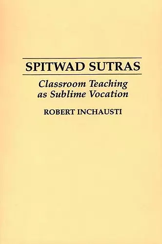 Spitwad Sutras cover