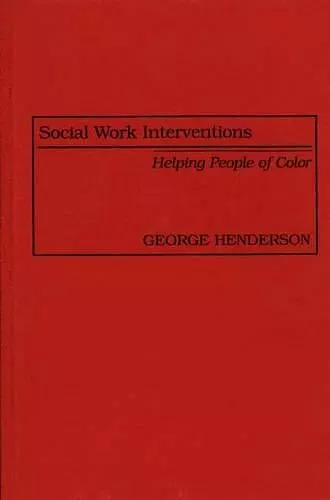 Social Work Interventions cover