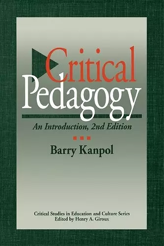 Critical Pedagogy cover