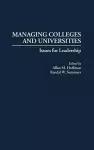 Managing Colleges and Universities cover