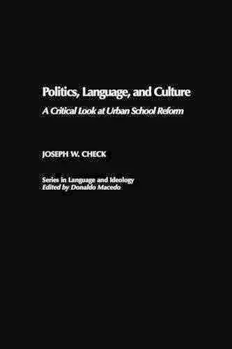 Politics, Language, and Culture cover