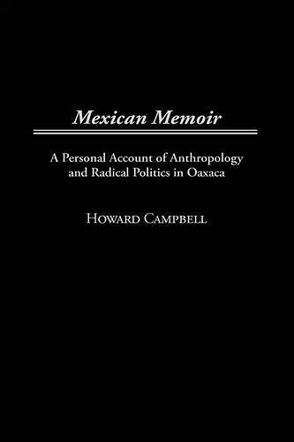 Mexican Memoir cover