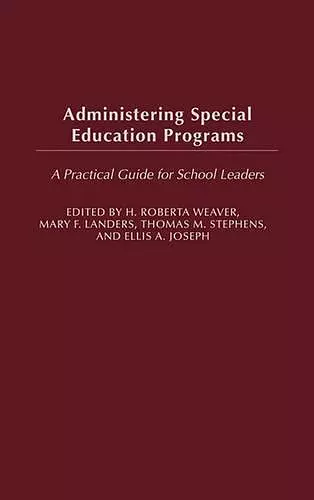 Administering Special Education Programs cover