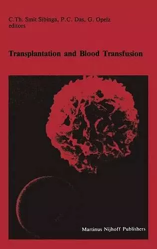 Transplantation and Blood Transfusion cover