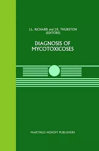 Diagnosis of Mycotoxicoses cover